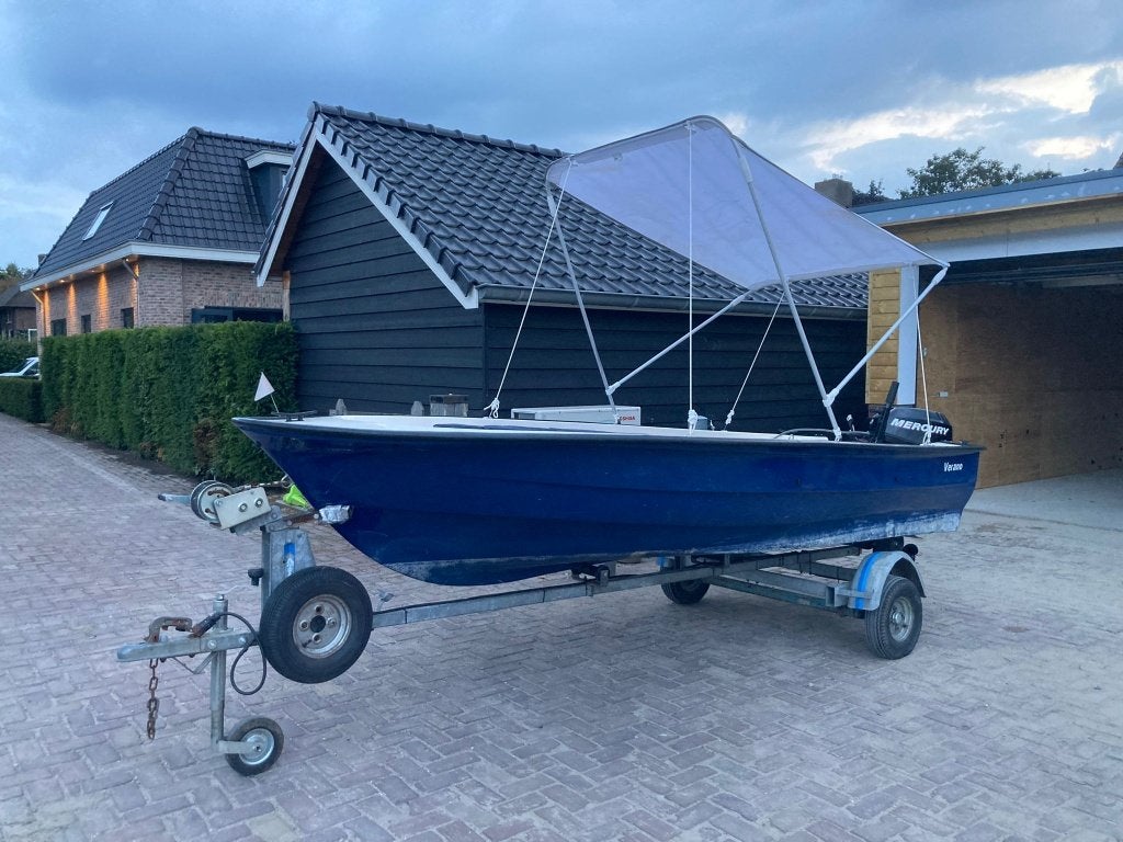 Verano sloep met Mercury 15 PK buitenboordmotor, 15 pk, Biminitop, Ophalen, Overige merken