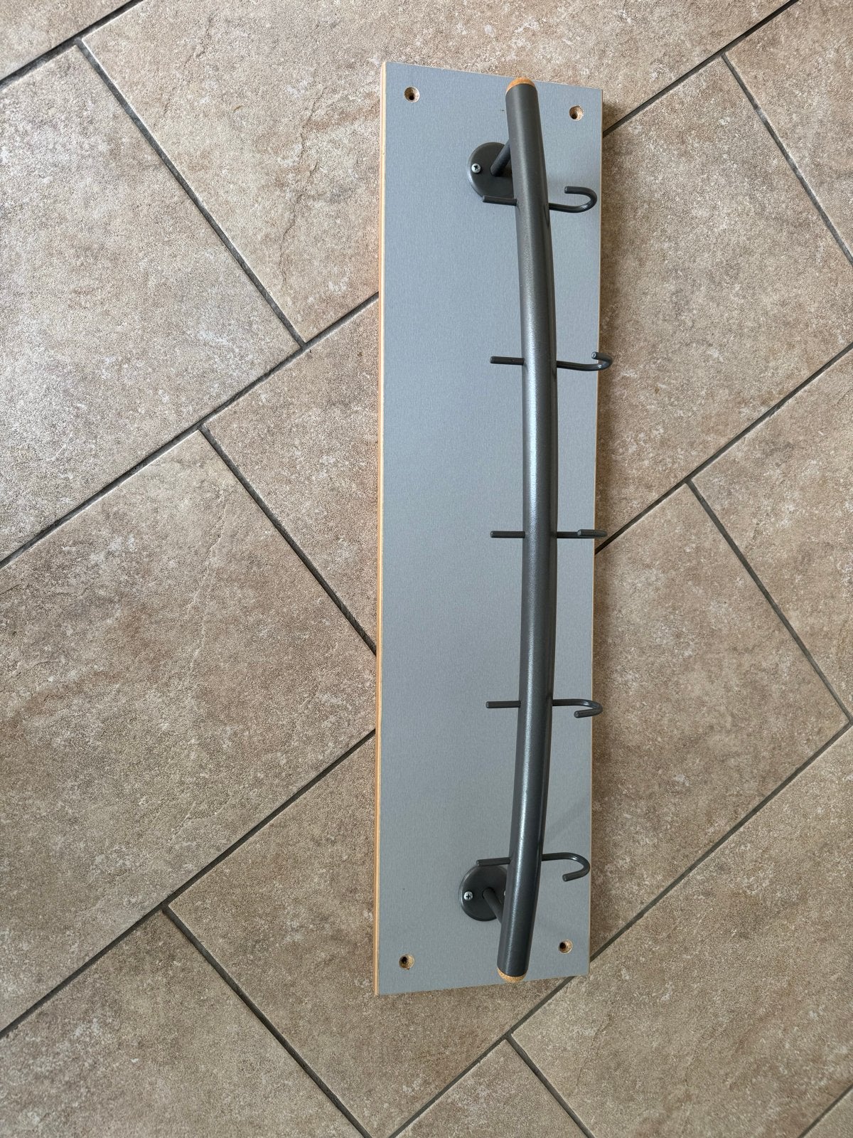 Wandkapstok met 5 haken en handgreep, Overige materialen, Gebruikt, Minder dan 100 cm, Ophalen
