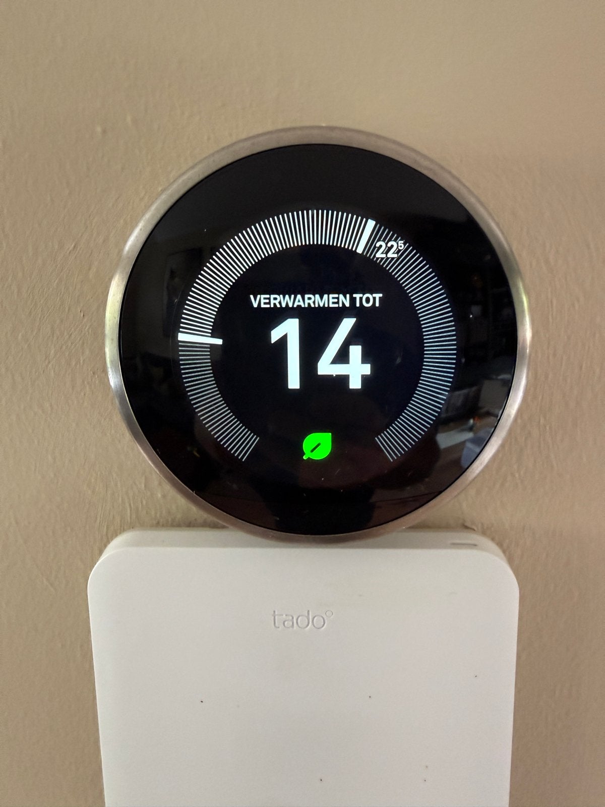 Google Nest Learning Thermostat, Doe-het-zelf en Verbouw, Ophalen of Verzenden, Slimme thermostaat, Zo goed als nieuw
