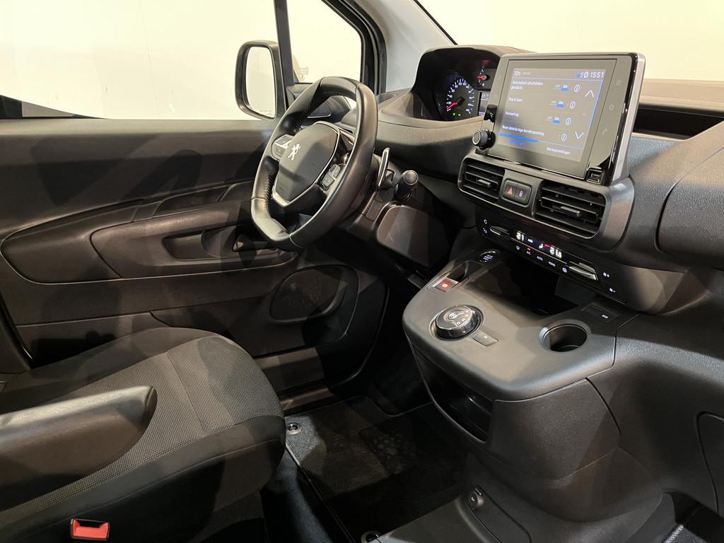 Peugeot Partner 1.5 BlueHDI 130 PK L2 Automaat Servicebus /, Stof, Gebruikt, 4 cilinders, Met garantie (alle)