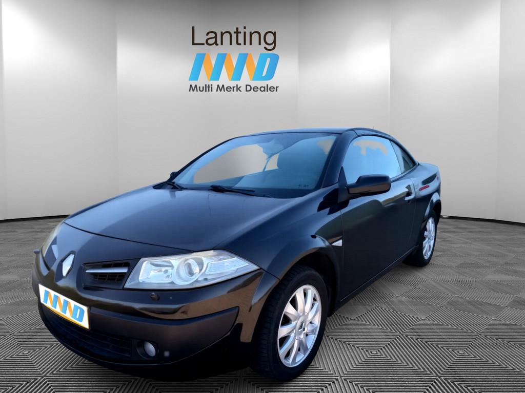 Renault Mégane Coupé-Cabriolet 1.6-16V Tech Line Automaat, Gebruikt, 4 cilinders, 4 stoelen, Zwart