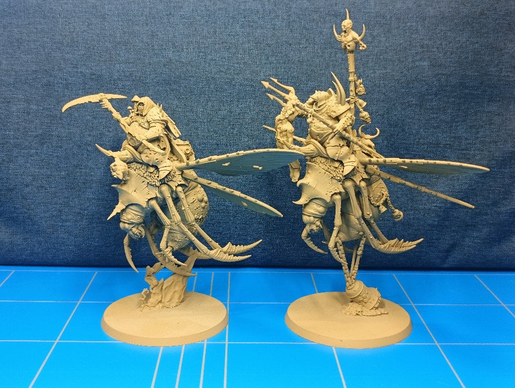 Warhammer Age of Sigmar Pusgoyle Blightlords Set 1, Hobby en Vrije tijd, Gebruikt, Warhammer, Ophalen of Verzenden, .