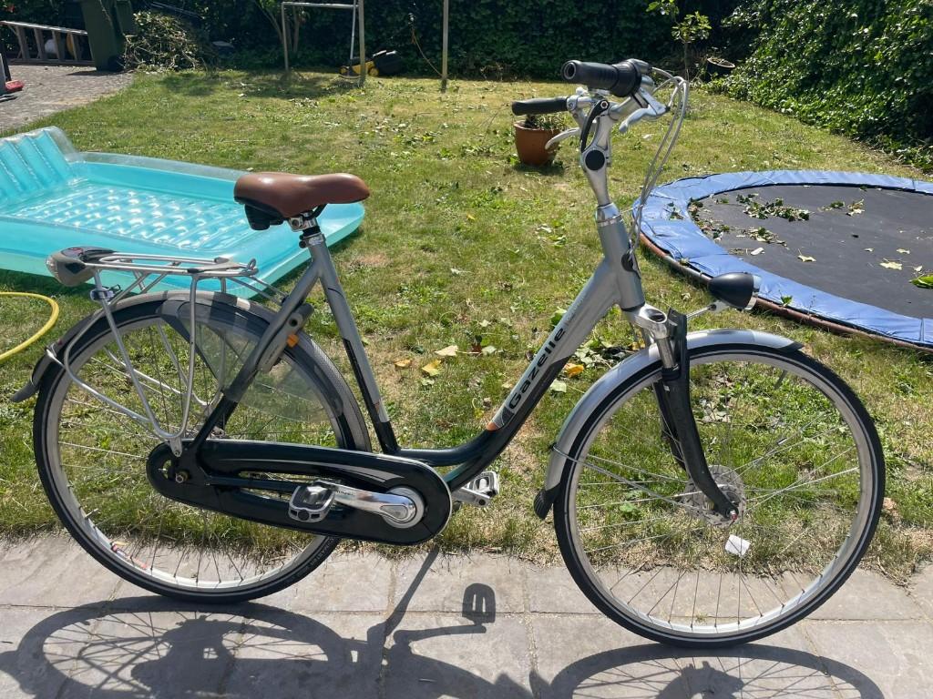 Damesfiets gazelle, Ophalen, Gebruikt, Versnellingen, 50 tot 53 cm
