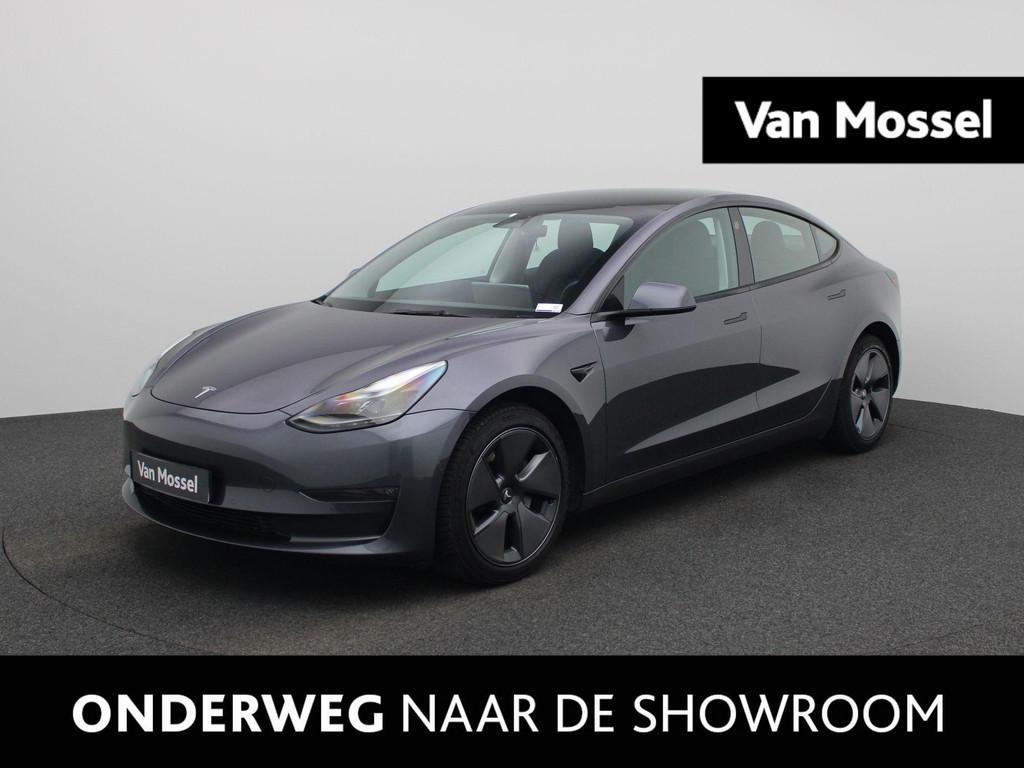 Tesla Model 3 Long Range AWD | PANORAMADAK | 360 CAMERA | ST, Auto's, Tesla, Automaat, 12 maanden, Stof, Gebruikt
