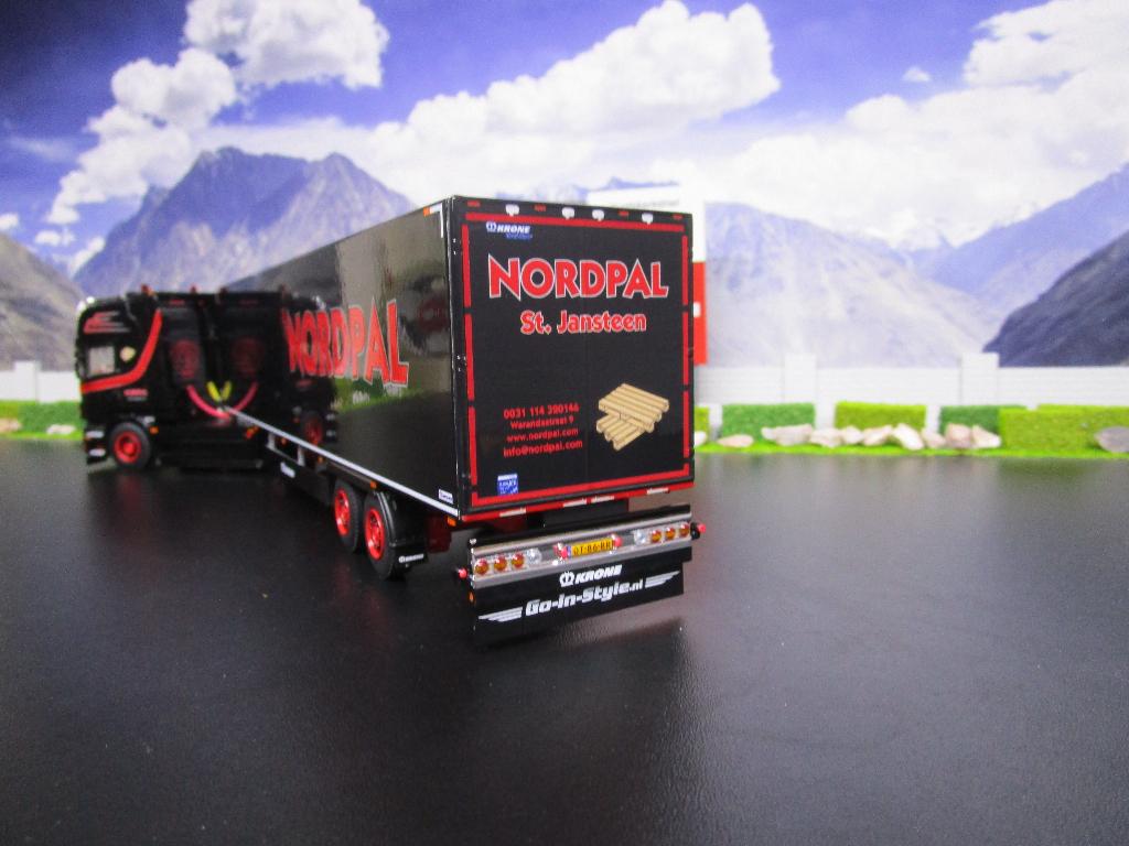 Wsi 01-4391 Scania R6 Topline , Nordpal, Hobby en Vrije tijd, Modelauto's | 1:50, Ophalen, Nieuw, Bus of Vrachtwagen, Wsi