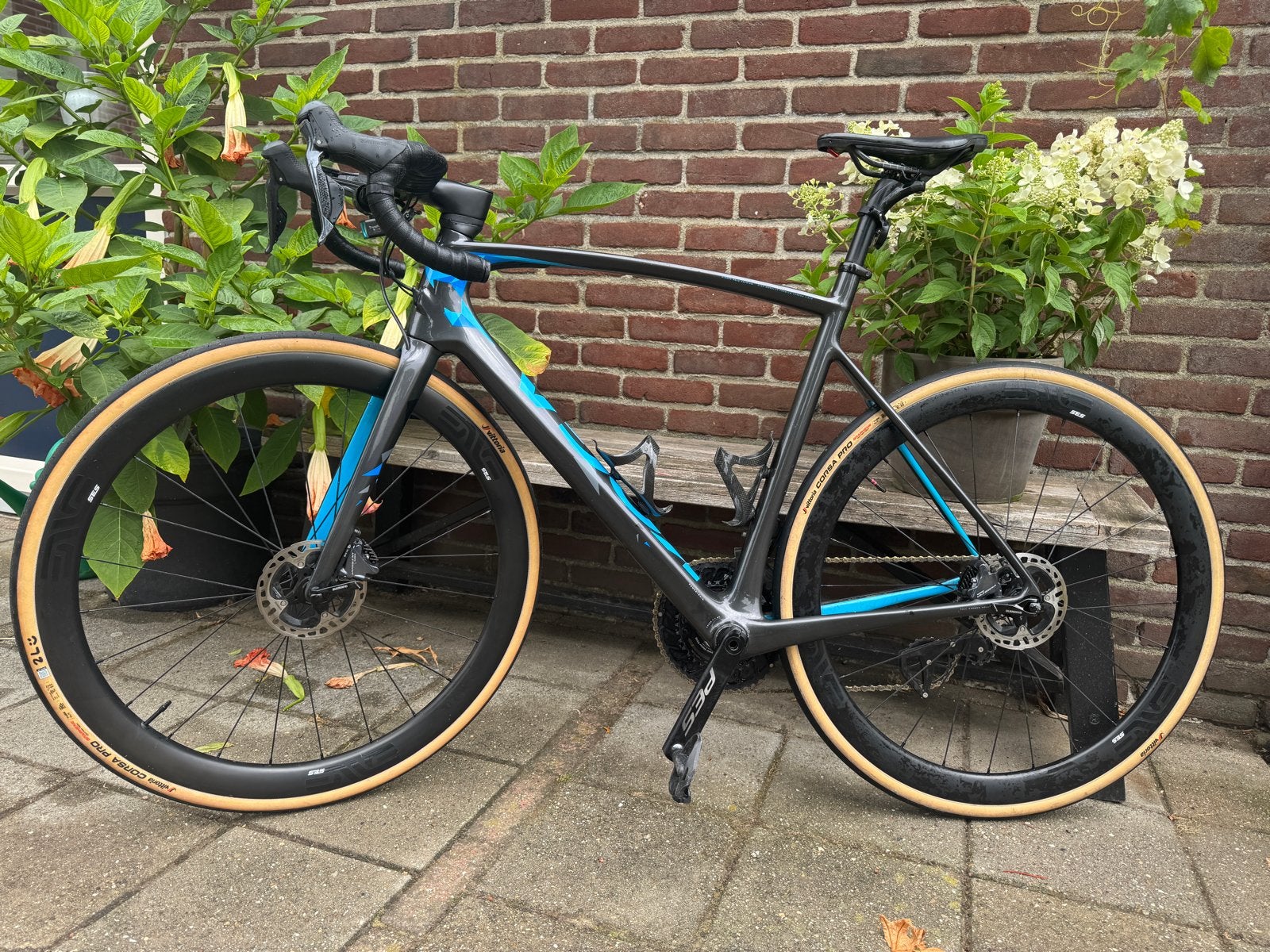 Koga kimera di2 powermeter  handgespaakte wielen etc, Carbon, Ophalen of Verzenden, Zo goed als nieuw, Koga Miyata