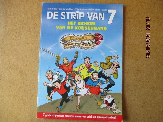 adv3915 de strip van 7, Boeken, Eén stripboek, Ophalen, Gelezen