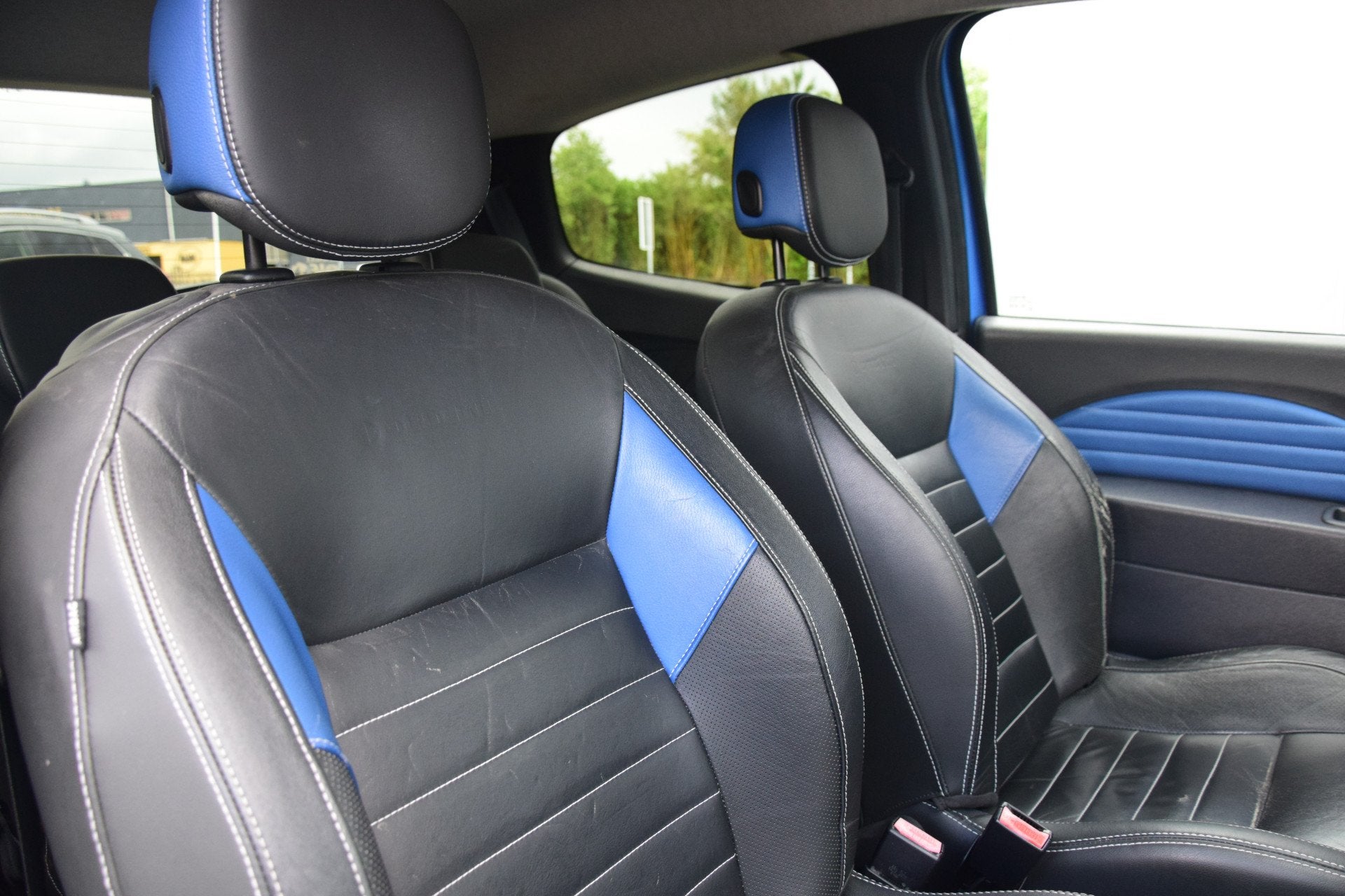 Renault Twingo 1.6 16V RS GORDINI (bj 2010), Auto's, Voorwielaandrijving, Zwart, 4 cilinders, Leder