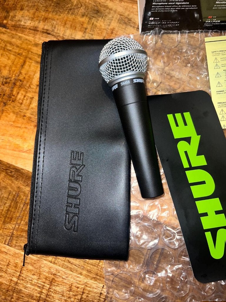 Shure sm58 LC zonder switch, Muziek en Instrumenten, Microfoons, Support@shure.com, Nieuw, Ophalen of Verzenden, Zangmicrofoon