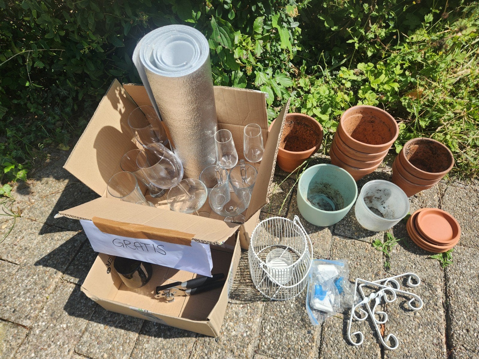 Gratis spullen neergezet bij Grutto 70 Hoorn, Ophalen