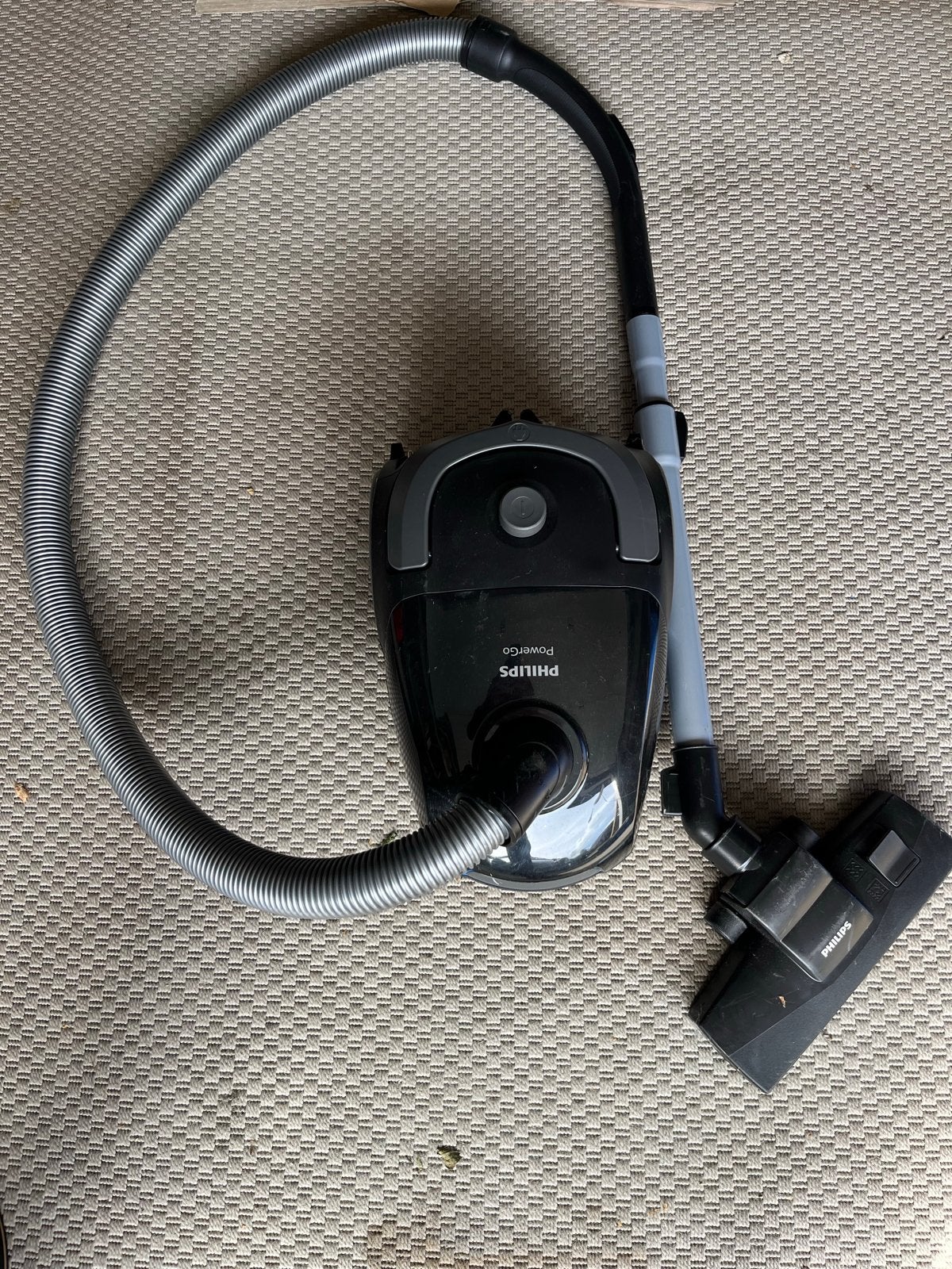 Philips PowerGo stofzuiger - Krachtig en betrouwbaar, Stofzak, Inclusief accessoires, Gebruikt, Philips