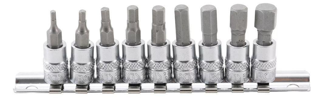 Bit doppen set inbus engels 1/4\" 9-delig BGS, Ophalen of Verzenden, Nieuw
