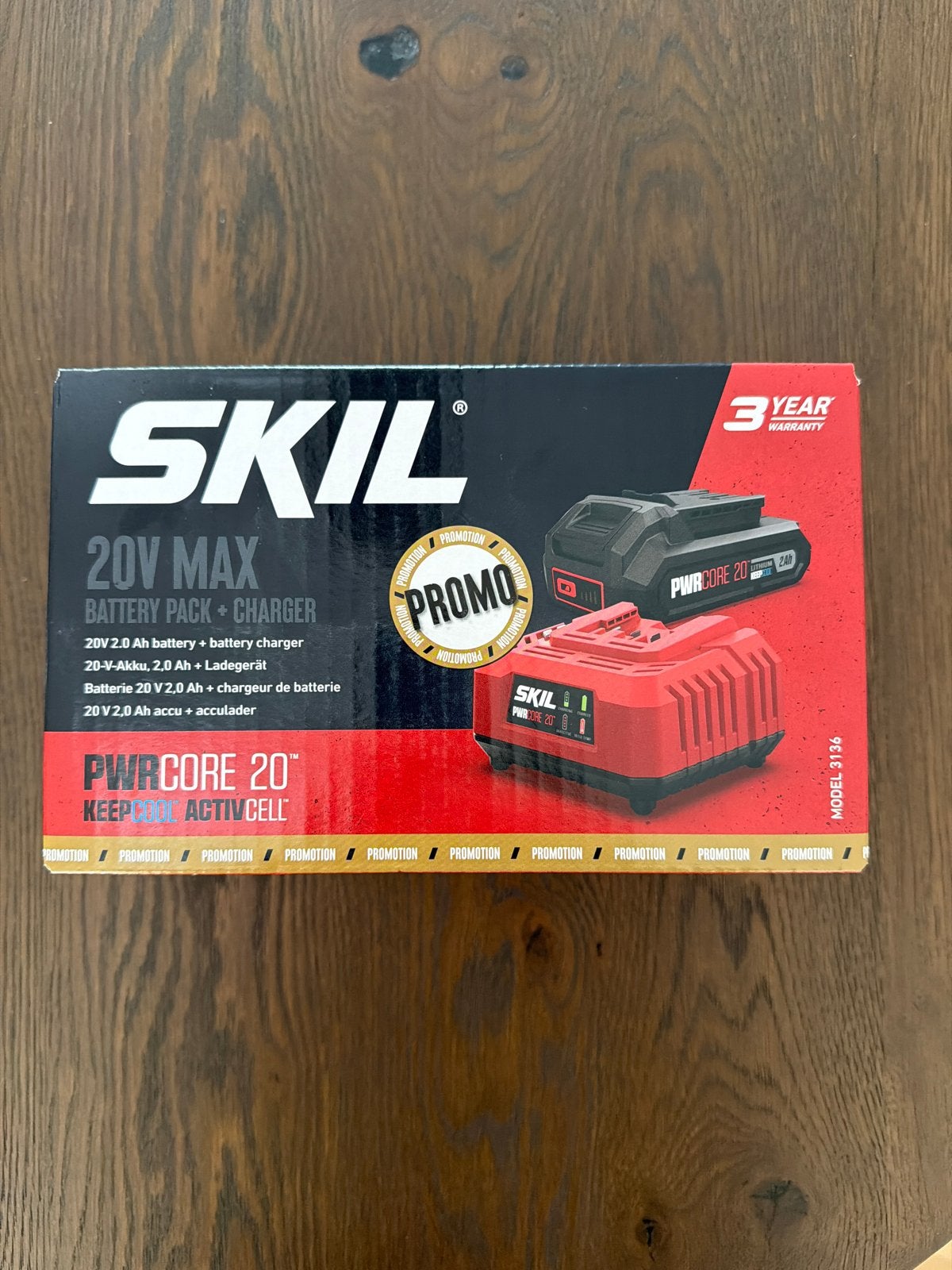 SKIL 20V MAX Accupack + Oplader - Nieuw met 3 jaar garantie, Ophalen of Verzenden, Nieuw, Overige merken, Overige typen