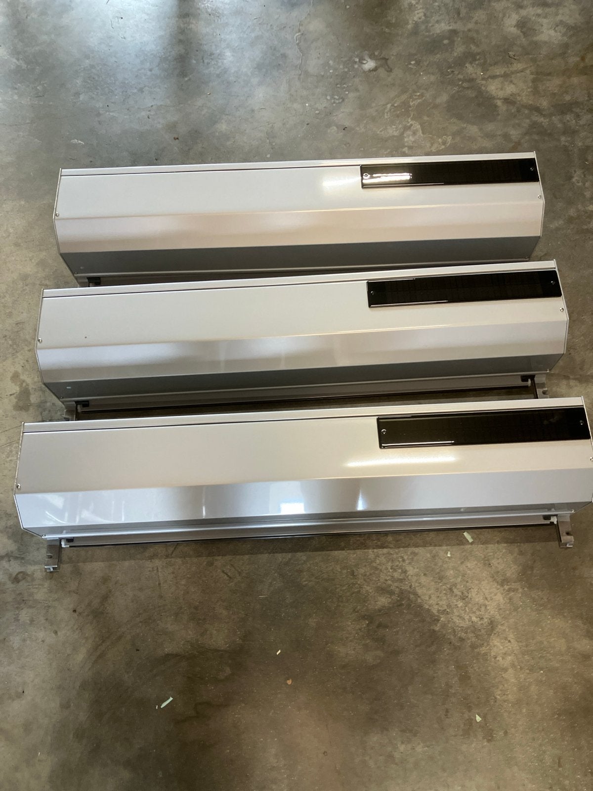 3 nieuwe Solar Elektrische Rolluiken, Ophalen, Rolluik, Minder dan 250 cm, 150 tot 300 cm
