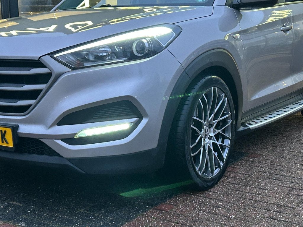 Hyundai Tucson 1.6 T-GDi Premium Clima|Cruise|NAVI|CAMERA, Voorwielaandrijving, Stof, Gebruikt, 4 cilinders