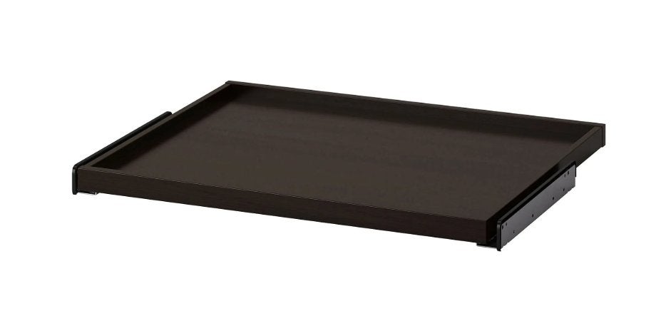 IKEA PAX KOMPLEMENT uittrekbare plank (donkerbruin), Ophalen, 100 tot 150 cm, Minder dan 100 cm, Modern