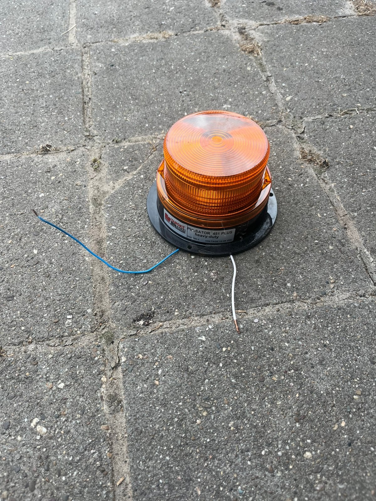 Led zwaailamp 12v, Ophalen