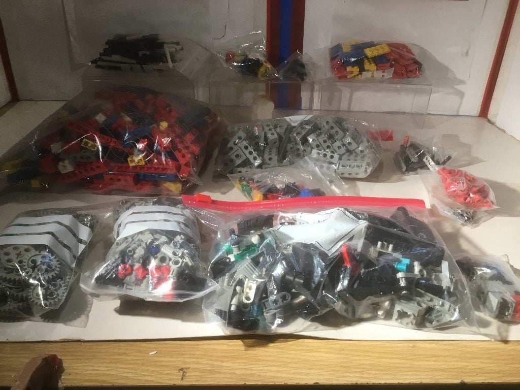 Groot lot Technic Lego, Gebruikt, Lego, Overige typen, Ophalen of Verzenden