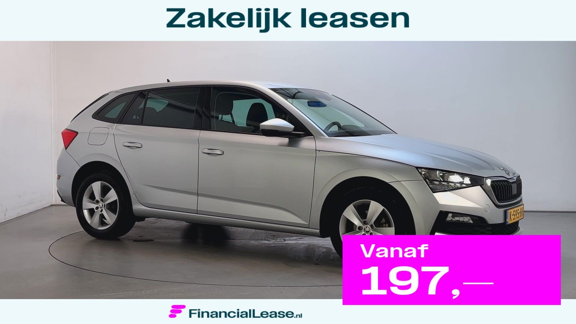 Skoda Scala 1.0 TSI 110pk Ambition Parkeersensoren Navigatie, Dealer onderhouden, Gebruikt, Met garantie (alle), 49 €/maand