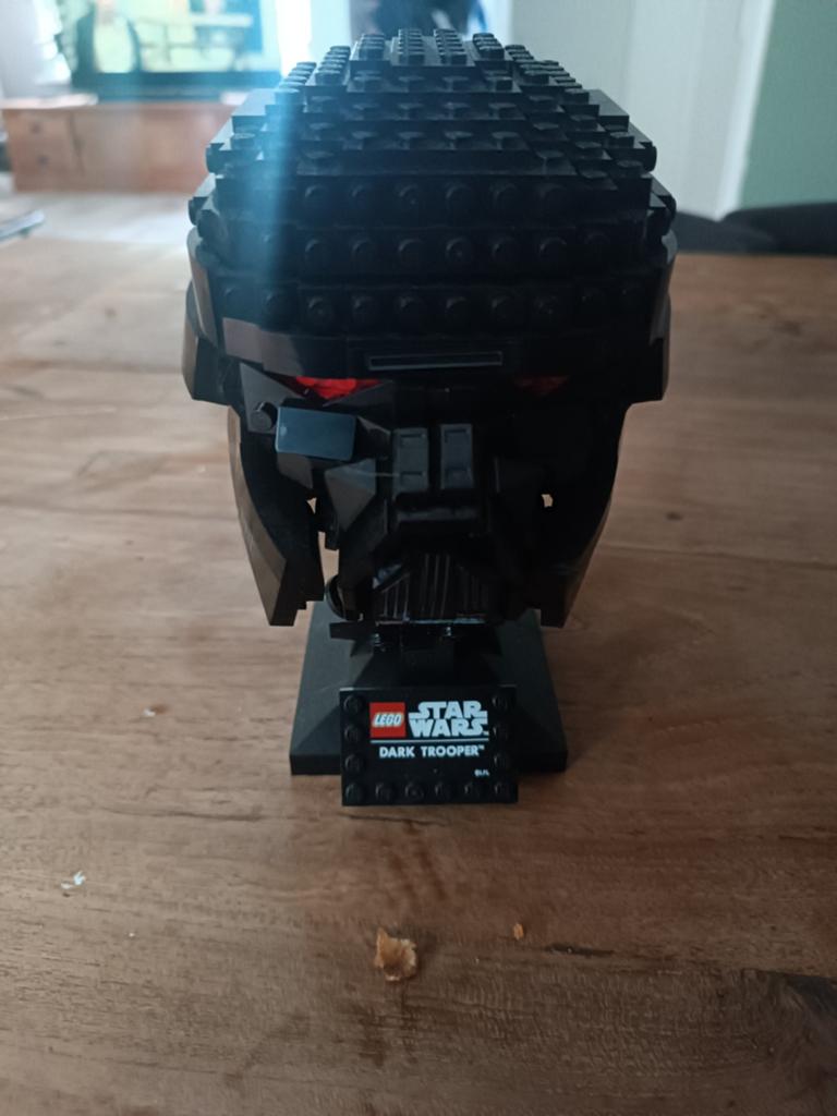 LEGO Star Wars Dark Trooper Helm (75343), Ophalen of Verzenden, Zo goed als nieuw, Overige merken