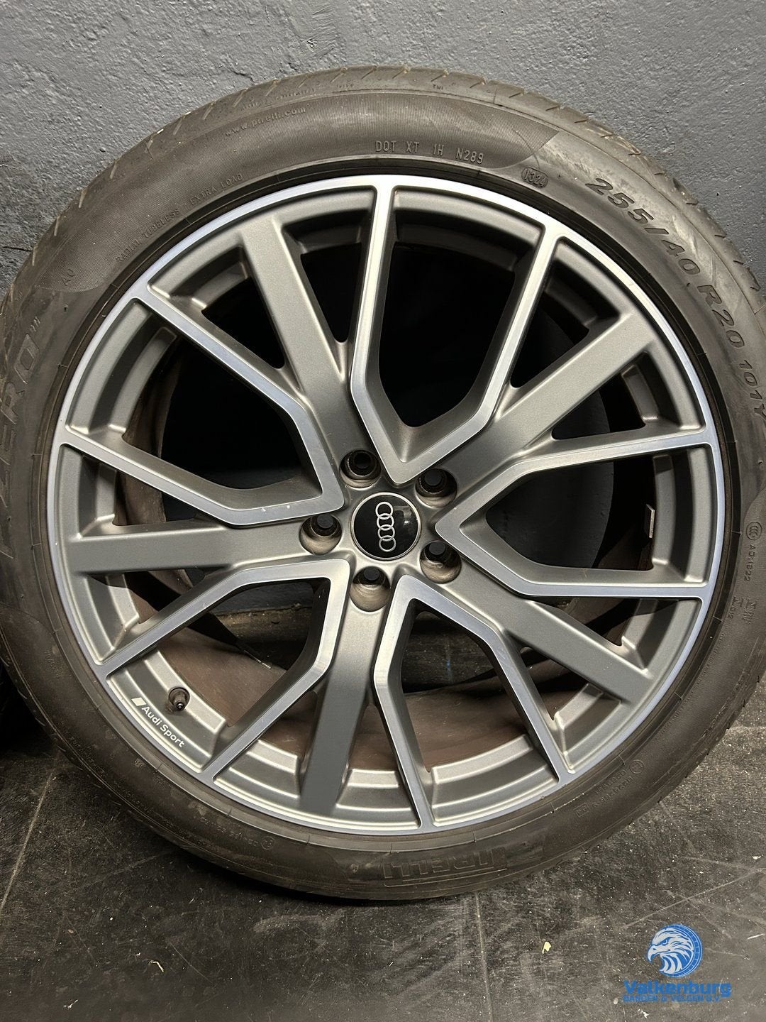 7-8mm! Originele Audi Q3 RSQ3 F3 83A Audi Sport 20 inch antr, Gebruikt, 255 mm, -, -