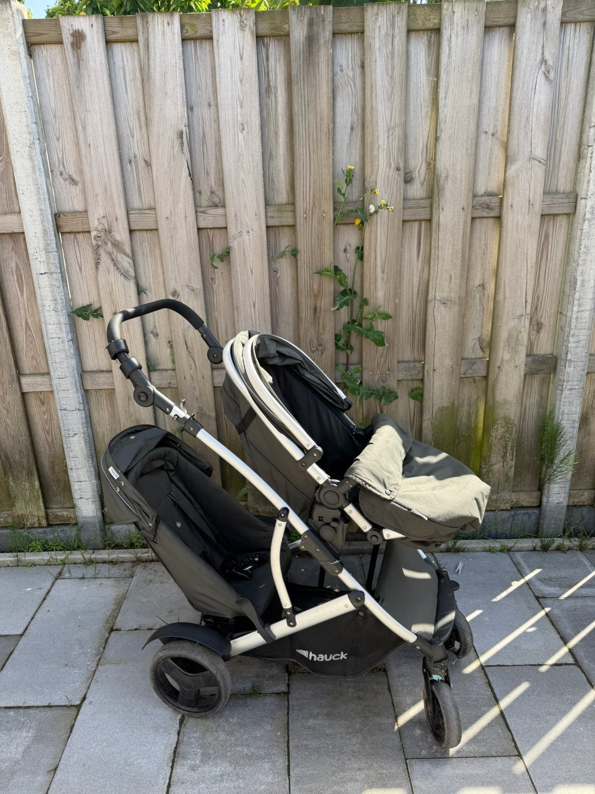 Hauck Duett 2 duo buggy, Kinderen en Baby's, Buggy's, Ophalen, Gebruikt