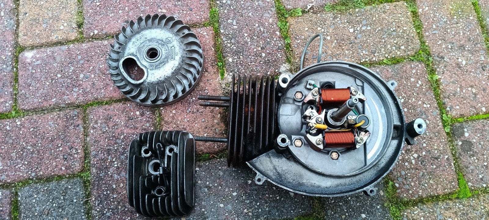 vespa snor blok, Fietsen en Brommers, Ophalen of Verzenden, Gebruikt, Vespa