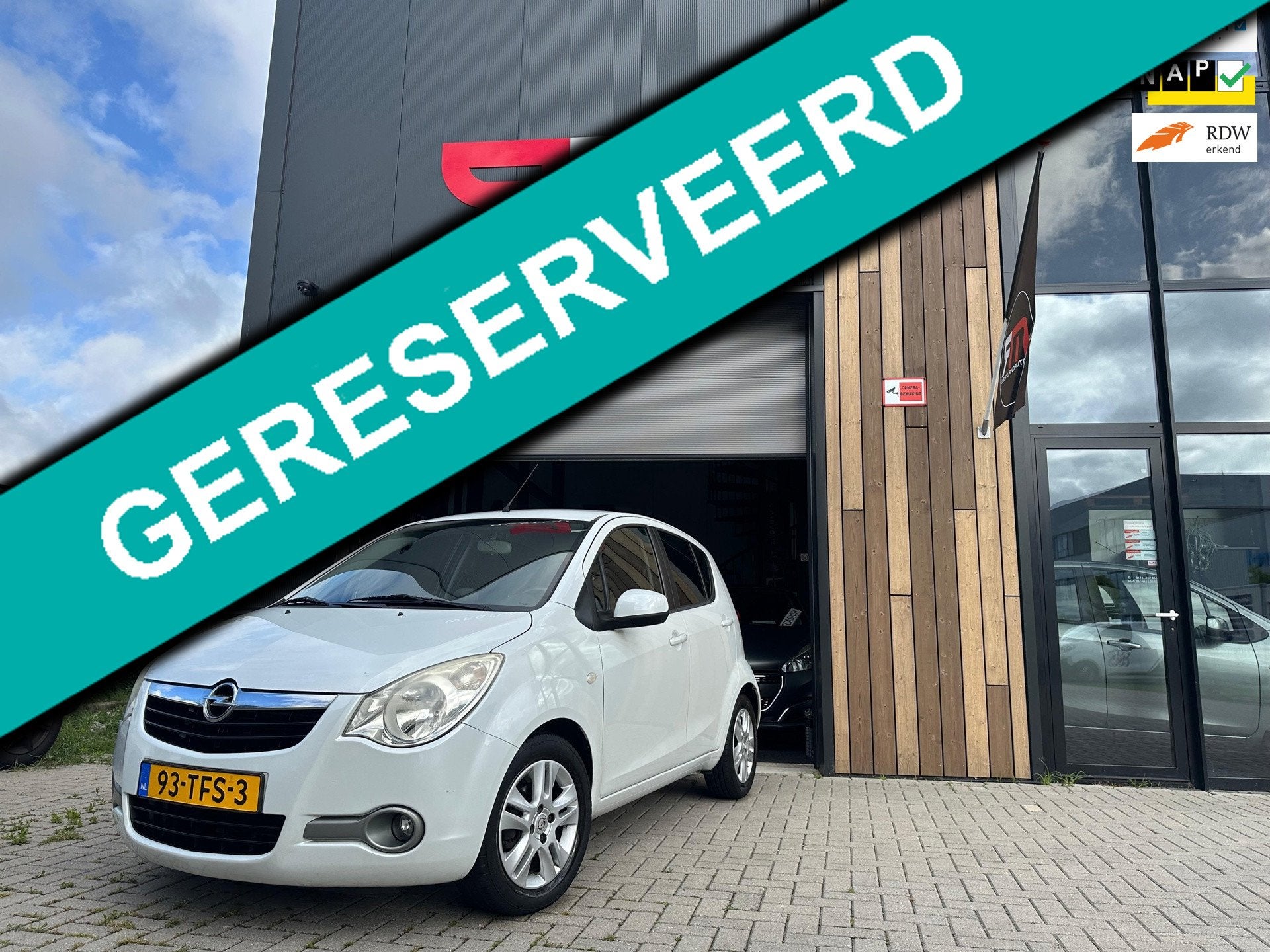 Opel Agila 1.0 Edition/airco/ZUINIG//nw APK/NAP/LM-velgen/2, Auto's, Stof, 31 €/maand, Origineel Nederlands, Bedrijf