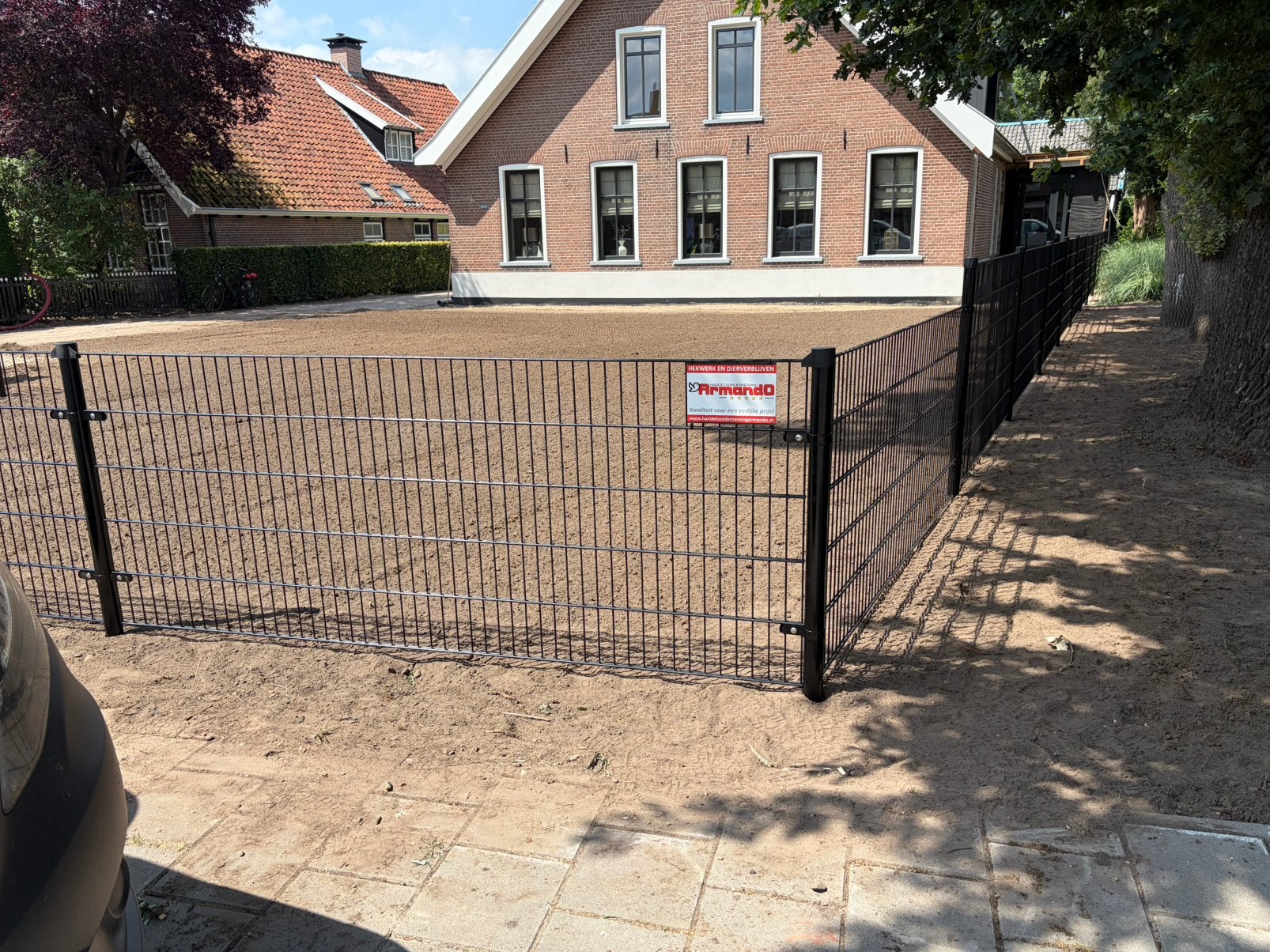 Dubbelstaafsmat hekwerk, Ophalen of Verzenden, Nieuw, IJzer, Dubbelstaafmat hekwerk