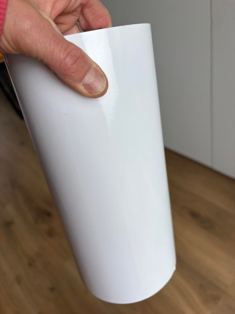 Avery Dennison wrapfolie 27,5cm * 50m hoogglans wit, Ophalen of Verzenden, Nieuw, 15 m² of meer, Folie