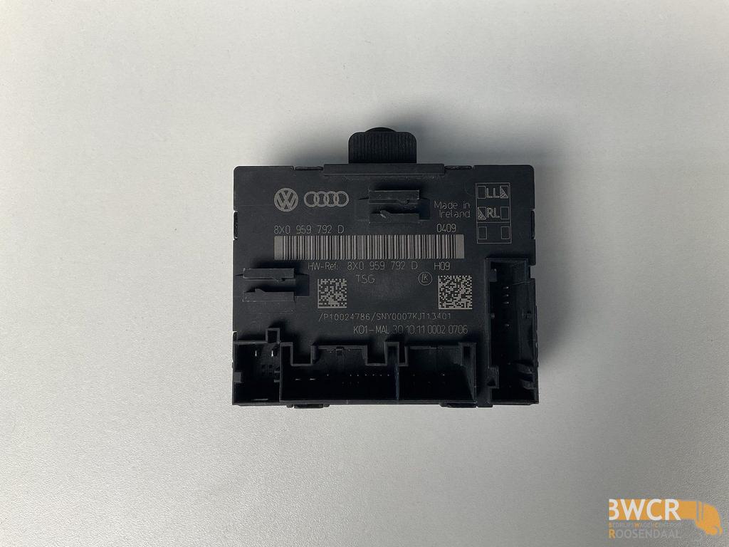 Audi A1 Deur Controle Module (8X0 959 792 D), Gebruikt, -, -, -