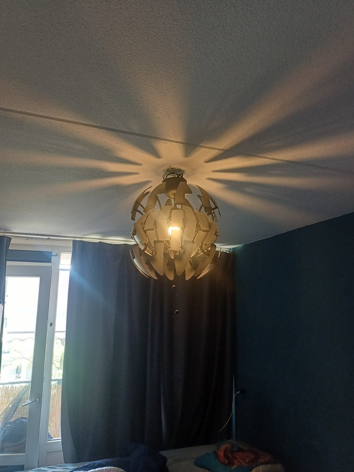 IKEA PS 2014 Hanglamp - Wit/Koper, Huis en Inrichting, Lampen | Hanglampen, Gebruikt, Metaal, Modern, Industrieel, Scandinavisch