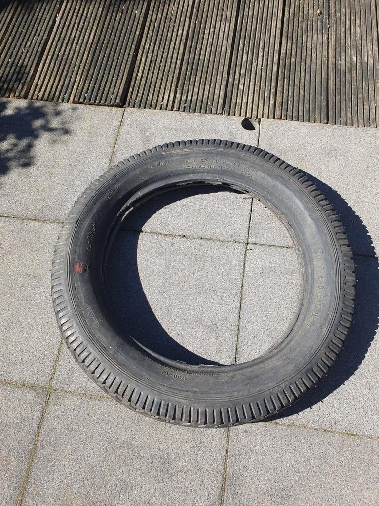 Band Firestone havy duty 4.00x18 Harley Davidson, Ophalen of Verzenden