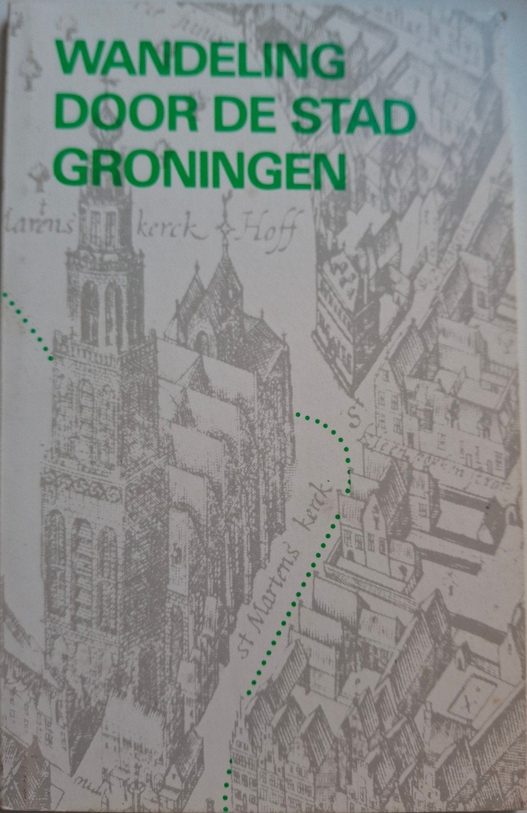 Wandeling door de stad Groningen (1986), Overige merken, Regio Projekt/Boekhandel Boomker, Fiets- of Wandelgids, Ophalen of Verzenden