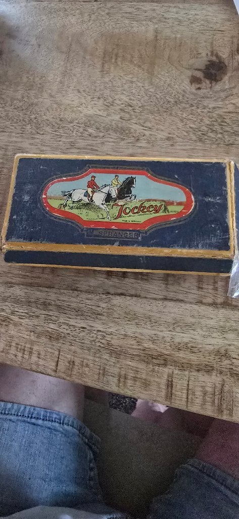 Vintage M. Spranger 'Jockey' Tremolo Mondharmonica met doos, Gebruikt, Overige typen, Ophalen of Verzenden, Met koffer of doosje