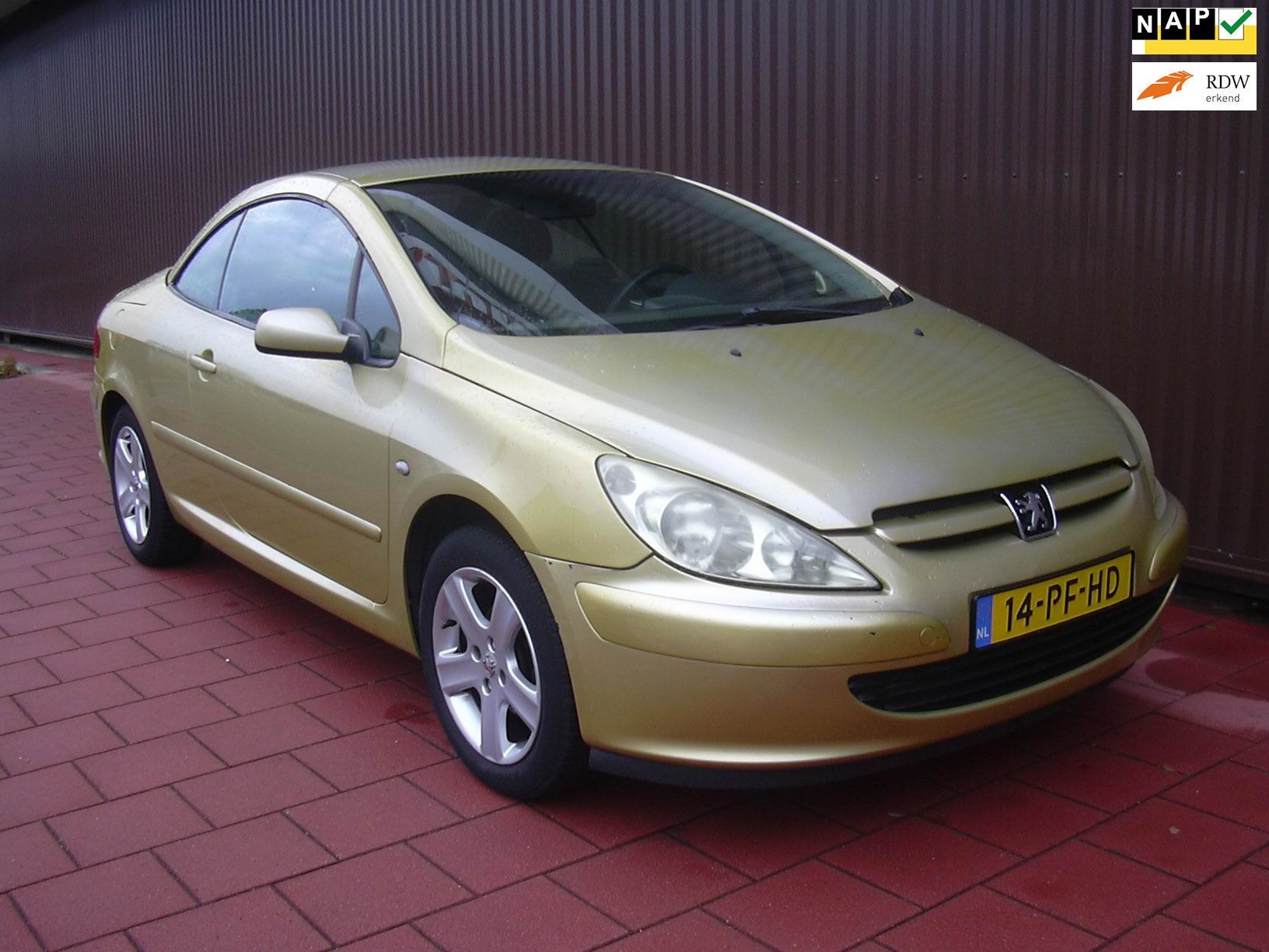Peugeot 307 CC 1.6-16V, 730 kg, Gebruikt, 4 cilinders, Cabriolet