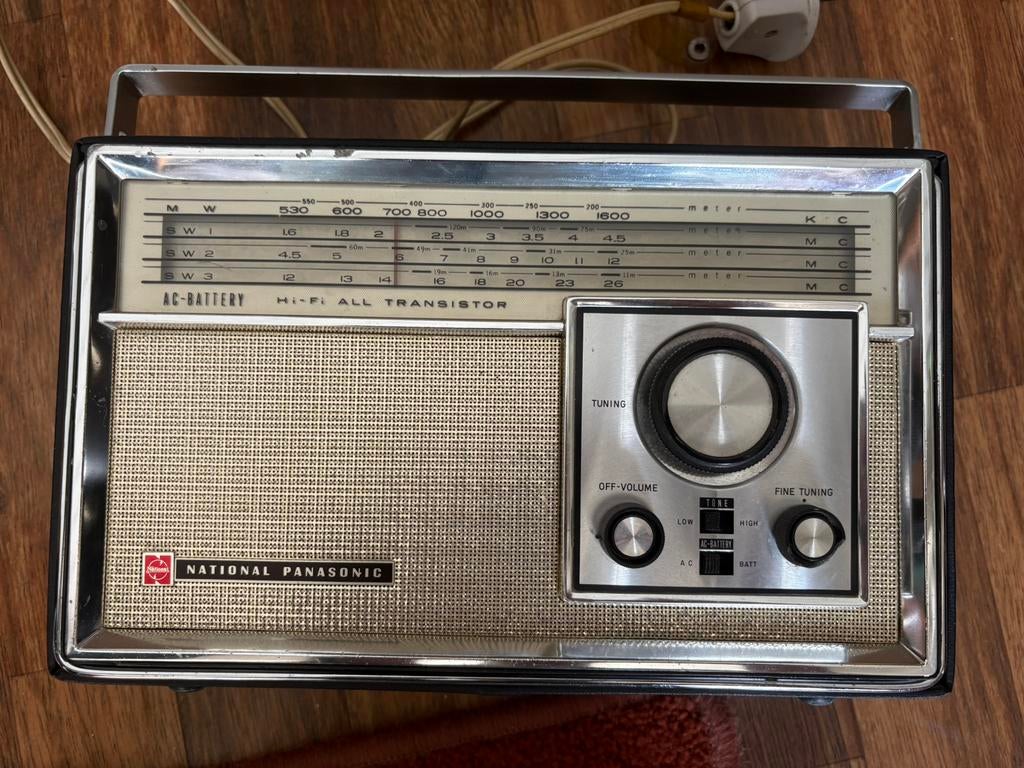 National Panasonic early 60’s, Ophalen of Verzenden