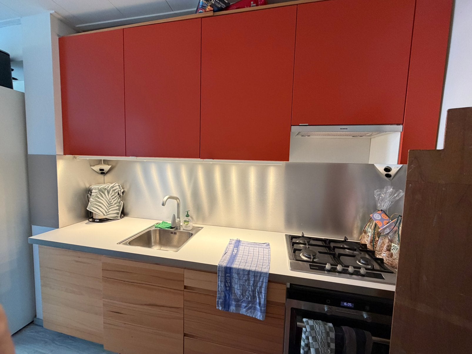 Keuken, Ophalen, Gebruikt, Overige kleuren, Enkelwandige keuken