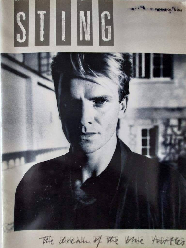 Sting - The Dream of the Blue Turtles - Bladmuziek, Muziek en Instrumenten, Gebruikt, Ophalen of Verzenden, Artiest of Componist