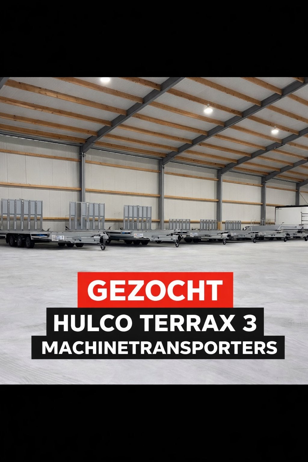 GEZOCHT Hulco terrax 3 2e hands of nieuw, Auto diversen, Aanhangers en Bagagewagens, Ophalen of Verzenden, Zo goed als nieuw