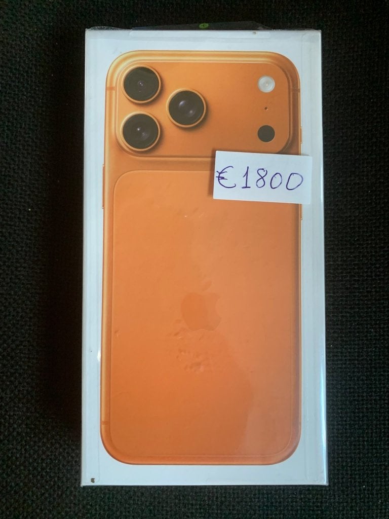 Nieuwe iPhone 17 Pro Max 2TB - Oranje, Telecommunicatie, Blauw, Ophalen of Verzenden, Zonder simlock, IPhone 17 Pro Max