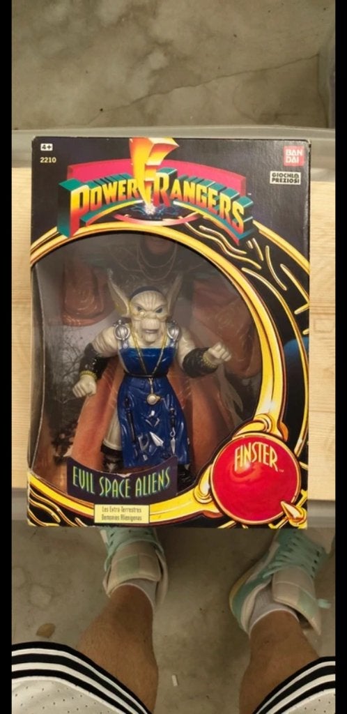 Power rangers finster, Verzenden, Zo goed als nieuw