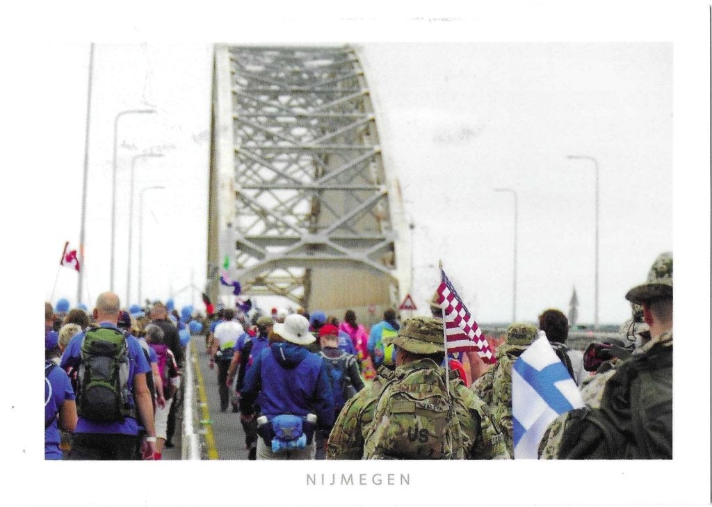 Vierdaagse Nijmegen ansichtkaart, Verzamelen, Ansichtkaarten | Nederland, Ophalen of Verzenden, 1980 tot heden, Ongelopen, Gelderland