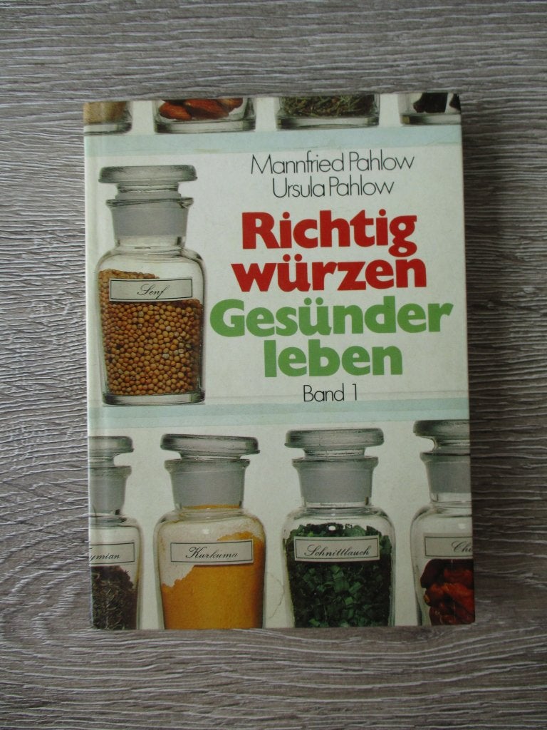 Richtig würzen gesünder leben Band 1, Ophalen of Verzenden, Gelezen