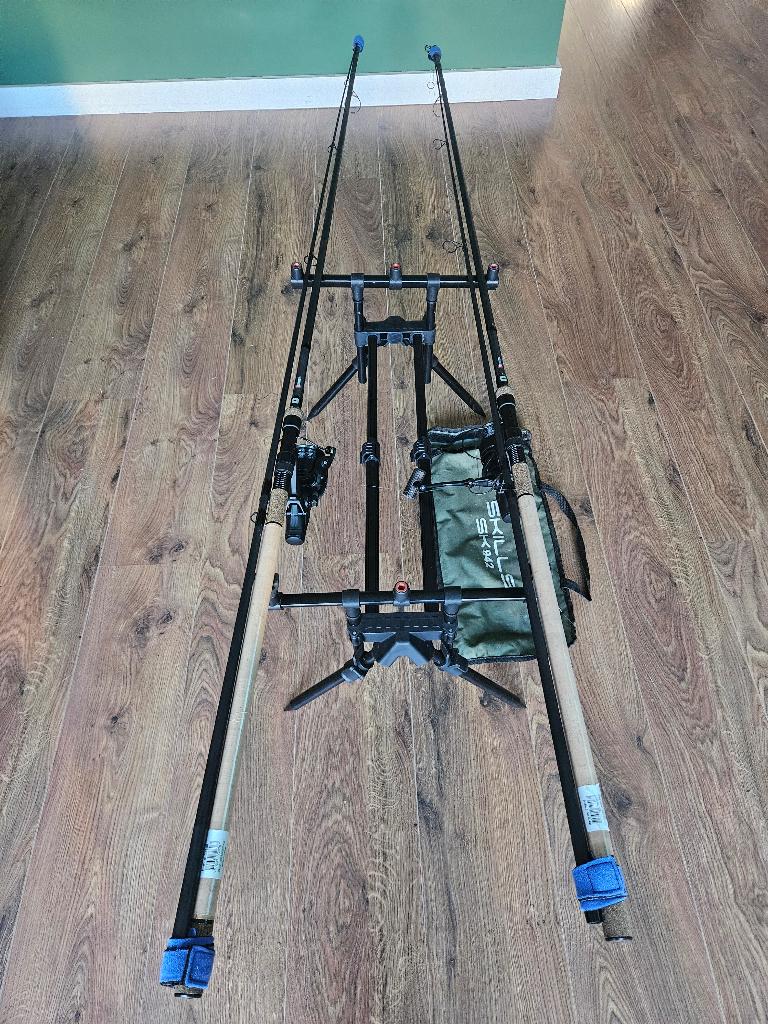 karpervisset, Watersport en Boten, Hengelsport | Karpervissen, Ophalen, Gebruikt, Complete set