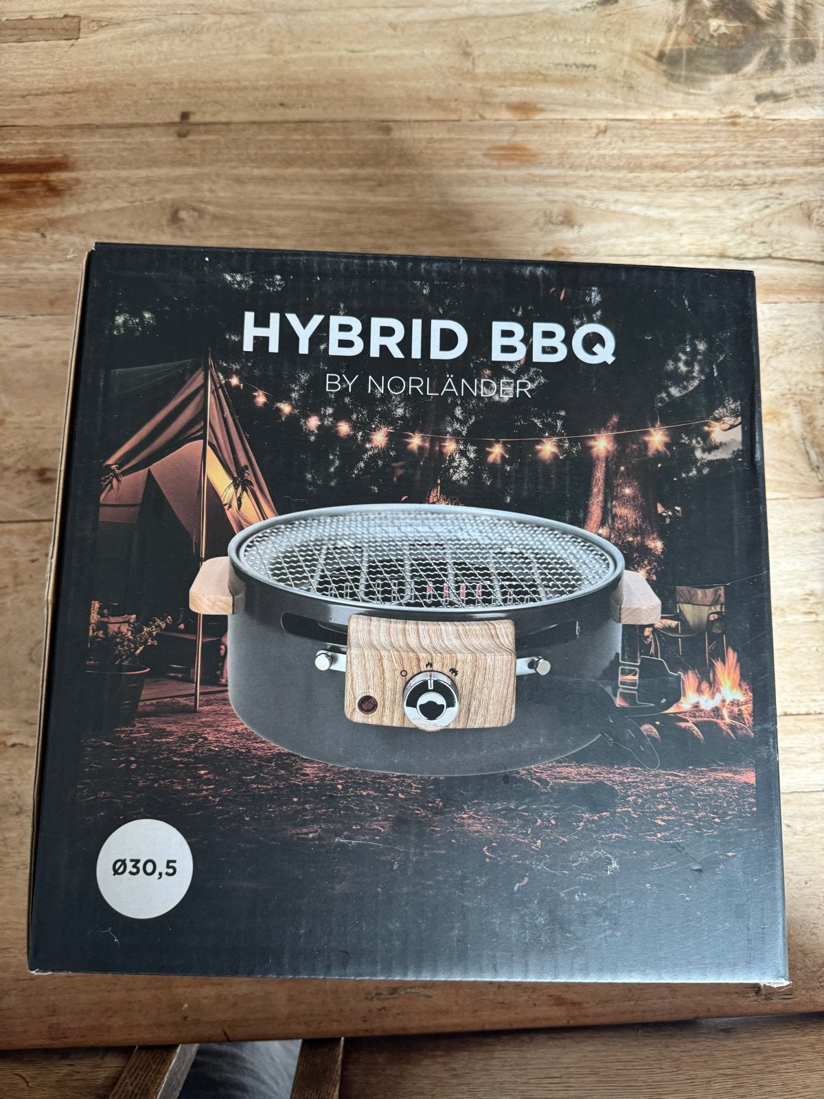 Norlander Hybrid BBQ - Nieuw in doos, nooit gebruikt, Ophalen, Zo goed als nieuw
