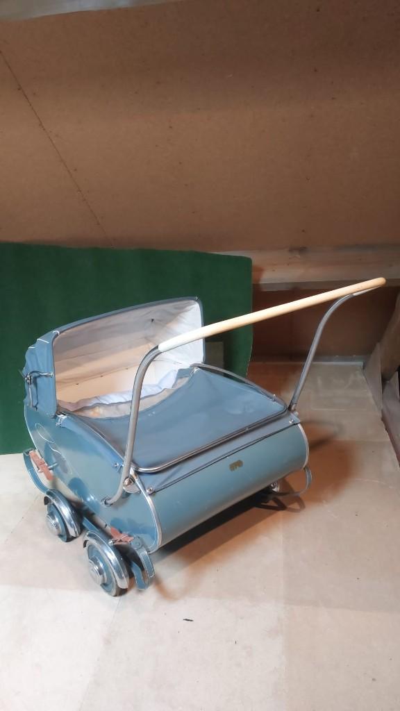 Mutsaers tweeling kinderwagen 1955, Antiek en Kunst, Antiek | Overige Antiek, Ophalen
