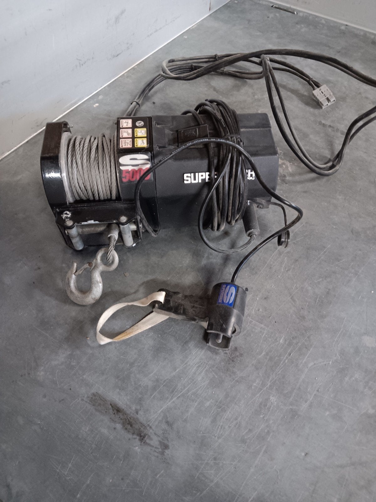 Super winch lier zo goed als nieuw, Ophalen, Zo goed als nieuw, Zeilboot of Motorboot