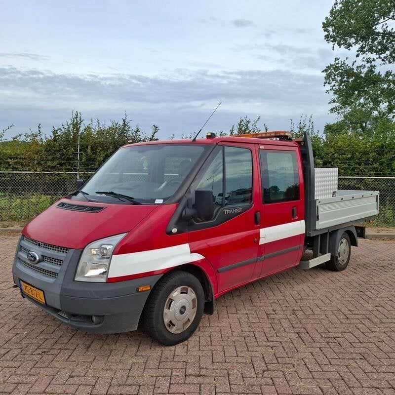 Bedrijfsauto, Ford, TRANSIT 300M 2.2 TDCI Ambiente DC, 2013, 125 pk, 4 cilinders, Origineel Nederlands, Bedrijf