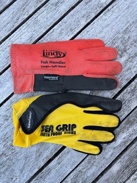 Vishandschoenen Lindy en Sea Grip, Ophalen of Verzenden, Zo goed als nieuw, Overige typen